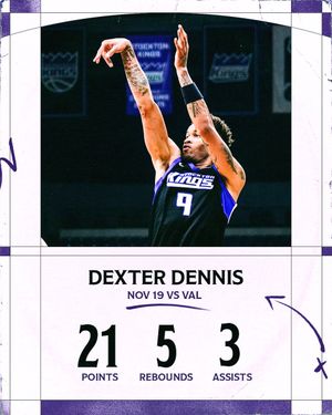 Image post by @StocktonKings on Twitter