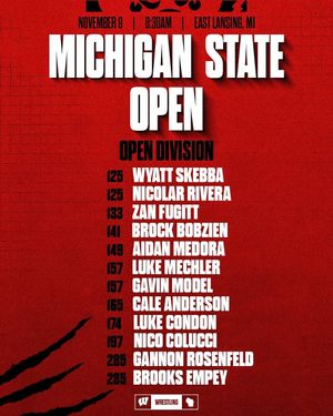Image post by @badgerwrestling on Instagram