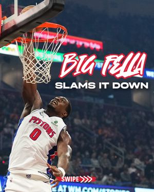 Image post by @detroitpistons on Instagram