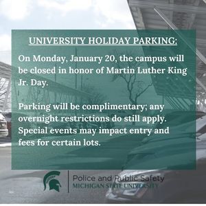 Image post by @msupolice on Instagram