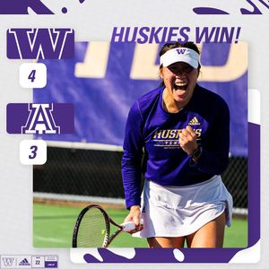 Image post by @uw_wtennis on Instagram