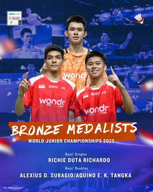 Image post by @bolalobbadminton on Instagram