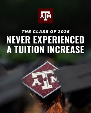 Image post by @TAMU on Twitter