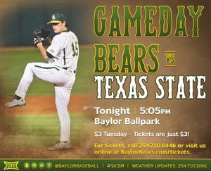Image post by @baylorbaseball on Instagram