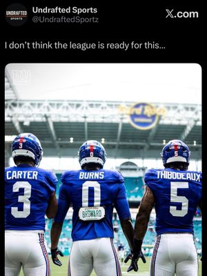 Image post by @undrafted.sports on Instagram