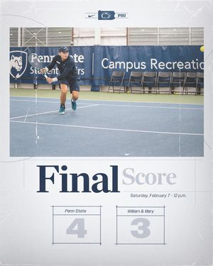 Image post by @pennstatemtennis on Instagram