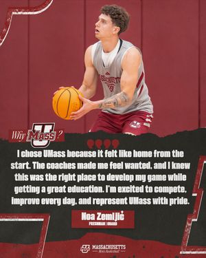 Image post by @umassbasketball on Instagram