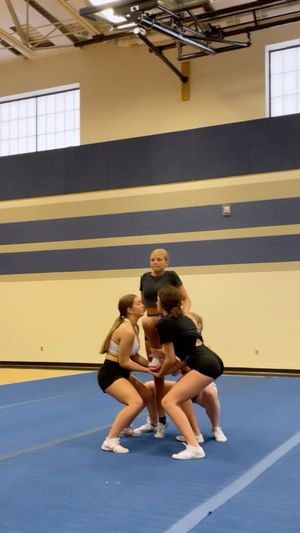 Video post by @corner_canyon_cheer on Instagram