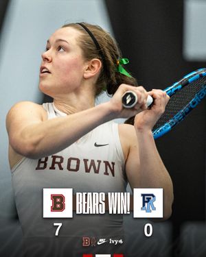 Image post by @brownu_wtennis on Instagram