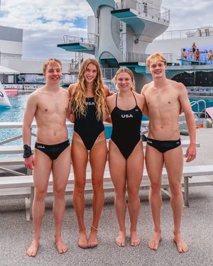 Image post by @USADiving on Facebook
