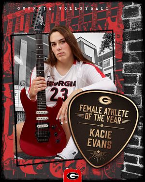 Image post by @UGAVolleyball on Twitter