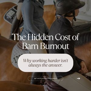 Image post by @theplaidhorsemag on Instagram
