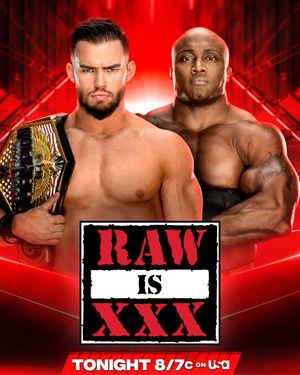 Image post by @WWE on Twitter/X
