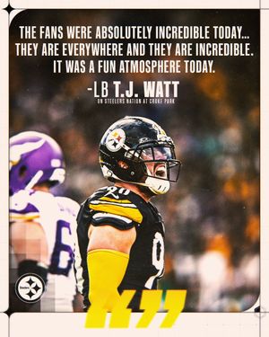 Image post by @steelers on Twitter