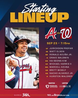 Image post by @Braves on Twitter