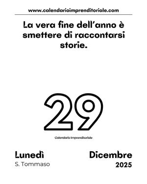 Image post by @calendarioimprenditoriale on Instagram