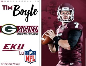 Image post by @EKUFootball on Twitter