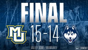 Image post by @MarquetteWLax on Twitter