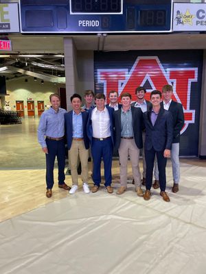 Image post by @AuburnMGolf on Twitter