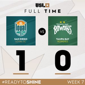 Image post by @USLChampionship on Twitter