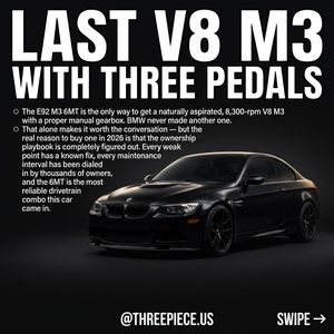 Image post by @threepiece.us on Instagram