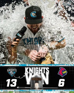 Image post by @knightsbaseball on Instagram