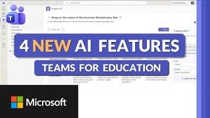 Video post by @microsoftedu on YouTube