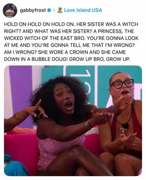 Image post by @gabbyfrost on Instagram
