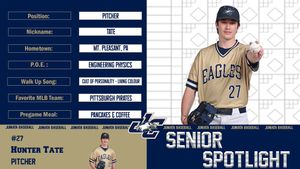 Image post by @JuniataBaseball on Twitter