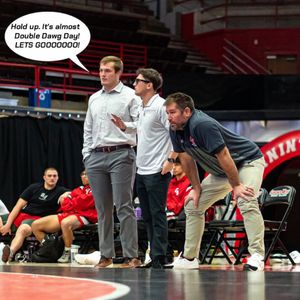 Image post by @gwuwrestling on Instagram