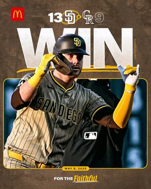 Image post by @padres on Instagram