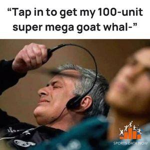 Image post by @sportsdatanow on Instagram