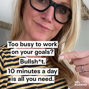 Image post by @melrobbins on Instagram