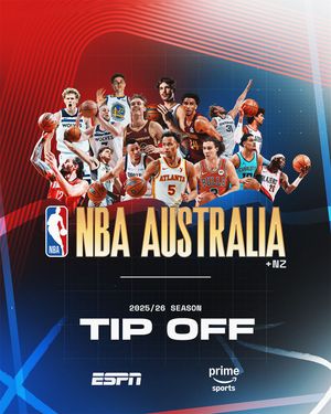 Image post by @nbaaustralia on Instagram