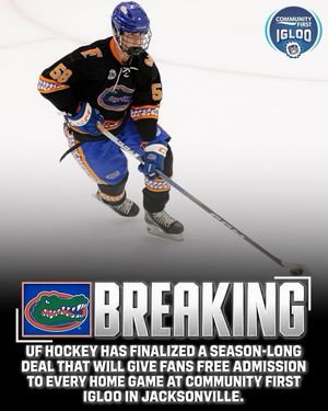Image post by @ufhockey on Instagram