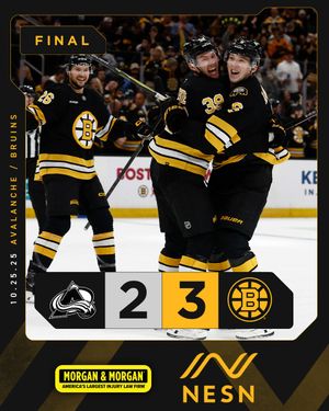 Image post by @NESN on Twitter