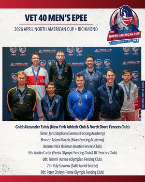 Image post by @usafencing on Instagram