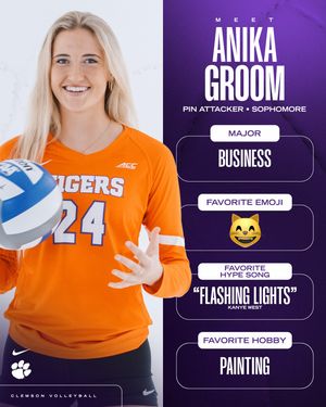 Image post by @clemsonvb on Instagram