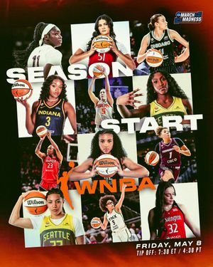 Image post by @MarchMadnessWBB on Twitter