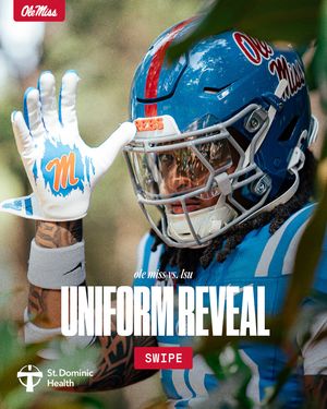 Image post by @olemissfb on Instagram