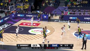 Video post by @swebasketball on Facebook