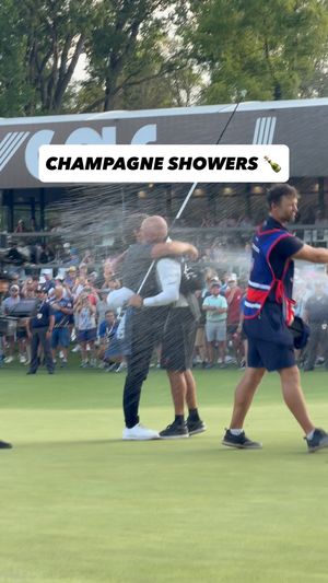 Video post by @livgolfleagueofficial on Facebook