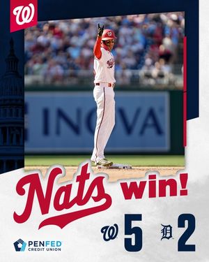 Image post by @Nationals on Twitter