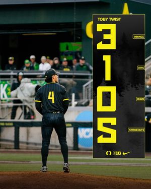 Image post by @oregonbaseball on Instagram