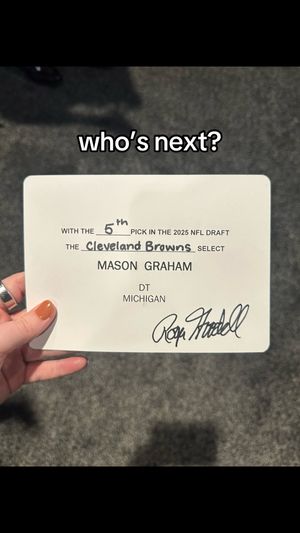 Video post by @browns on TikTok
