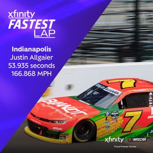 Image post by @xfinityracing on Instagram