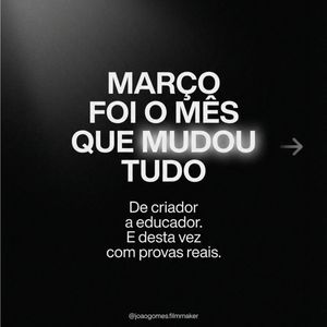 Image post by @joaogomes.filmmaker on Instagram
