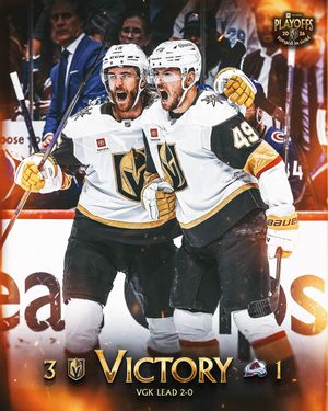 Image post by @GoldenKnights on Twitter