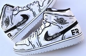 Image post by @neeks_custom_sneaks on Instagram