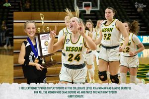 Image post by @ndsuwbb on Instagram